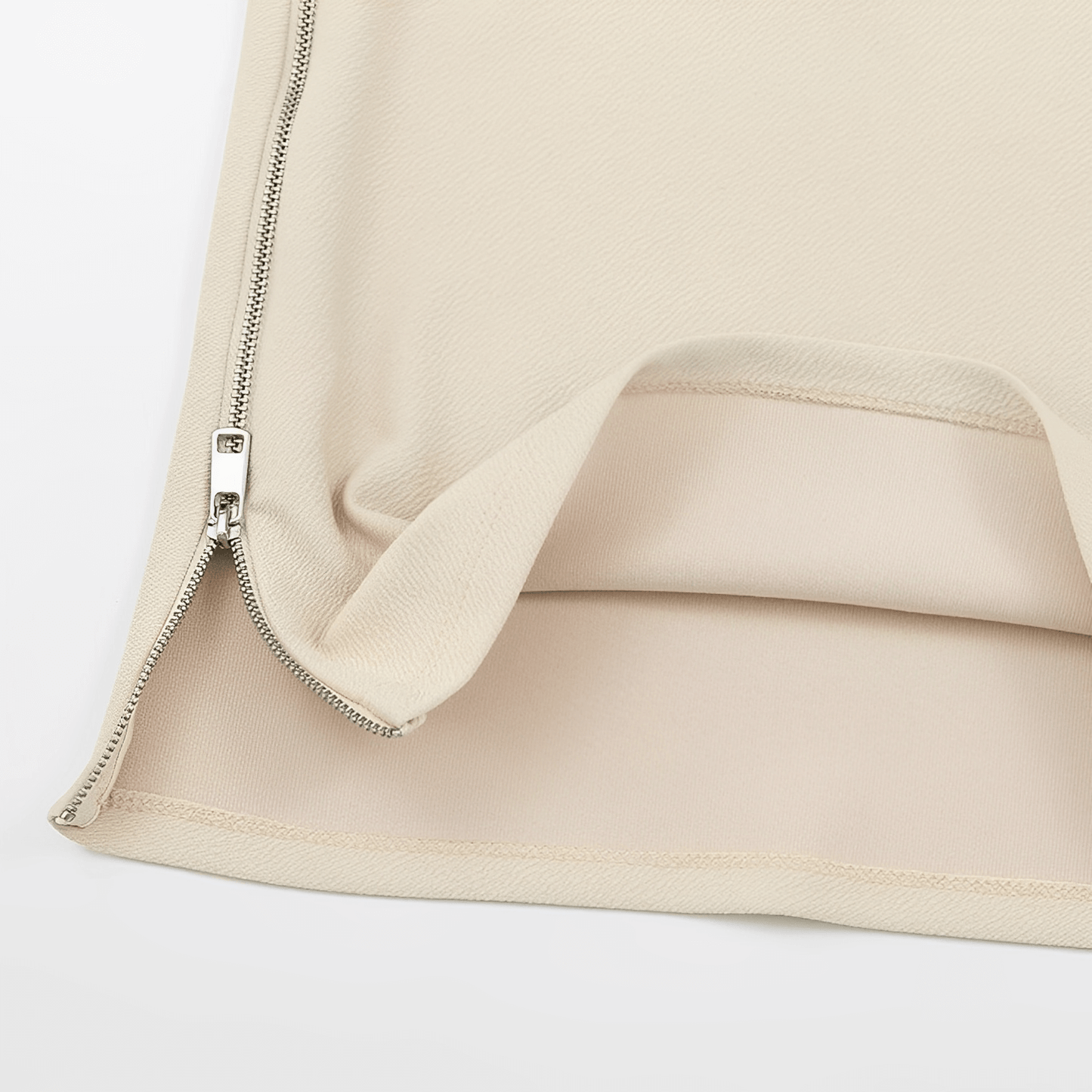Top Side Zipper