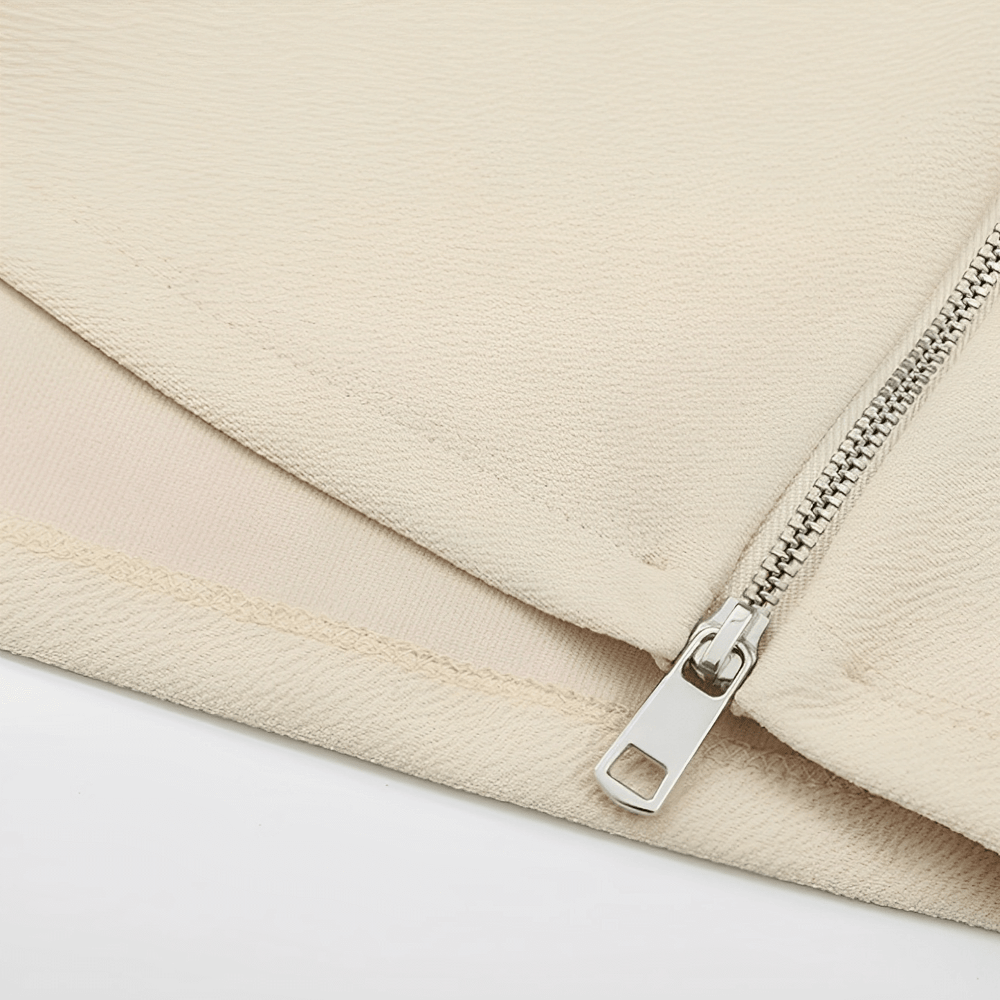Top Side Zipper